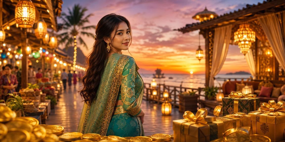 Suasana hiburan kasino Hari Raya di Malaysia penuh semangat